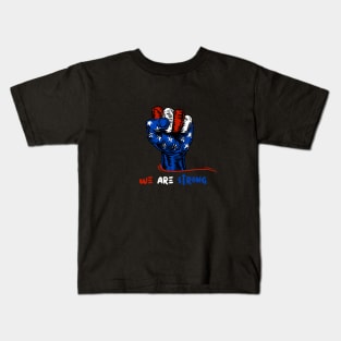 We Are Strong American Colours Kids T-Shirt